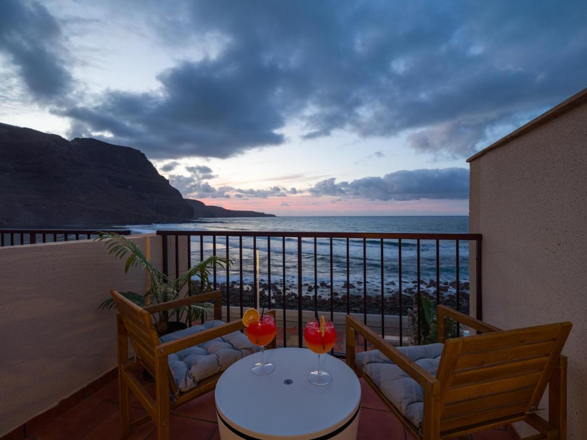 Giraud II - Secluded Beachfront Duplex Santa Maria de Guia de Gran Canaria 외부 사진