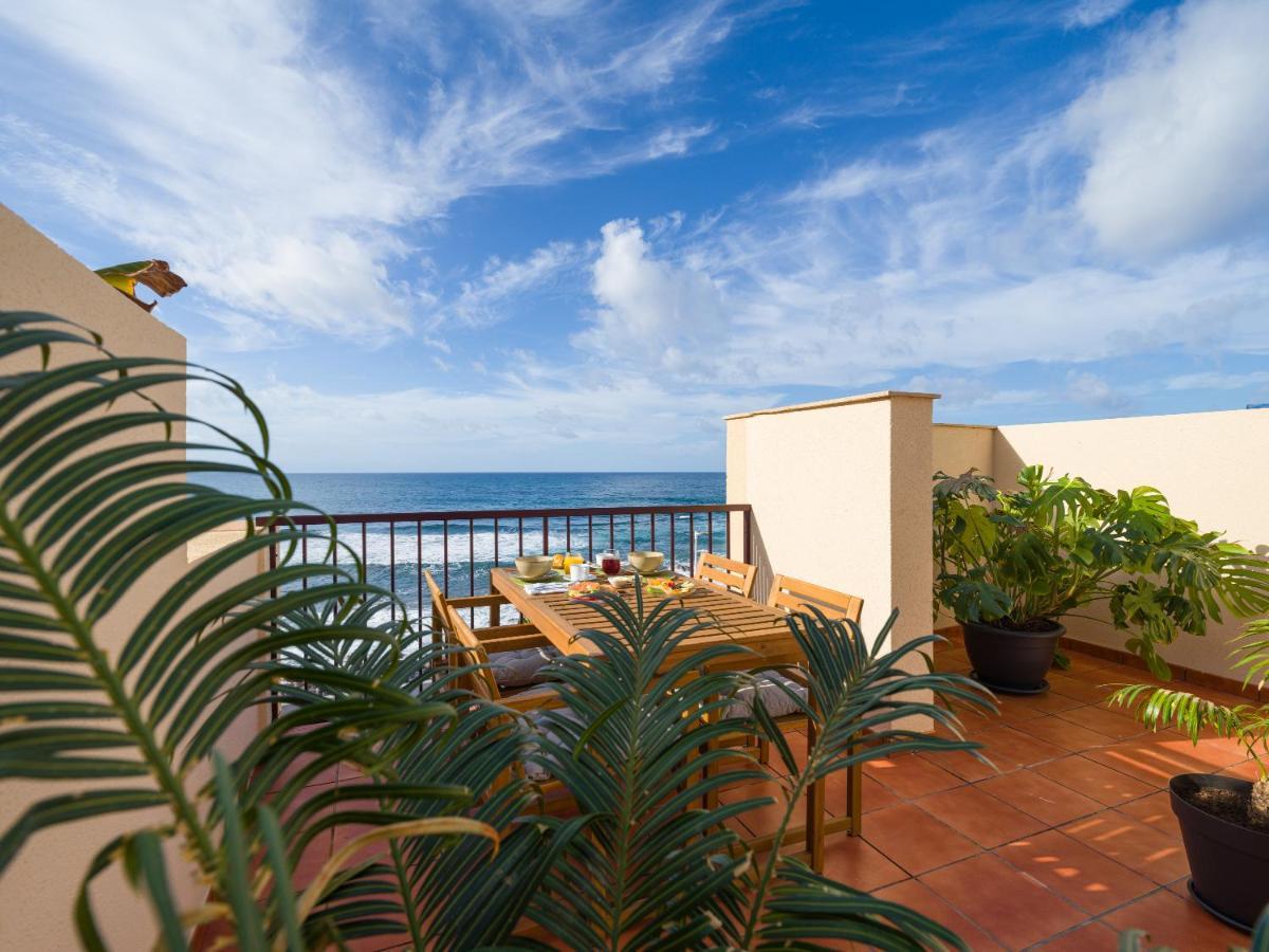 Giraud II - Secluded Beachfront Duplex Santa Maria de Guia de Gran Canaria 외부 사진