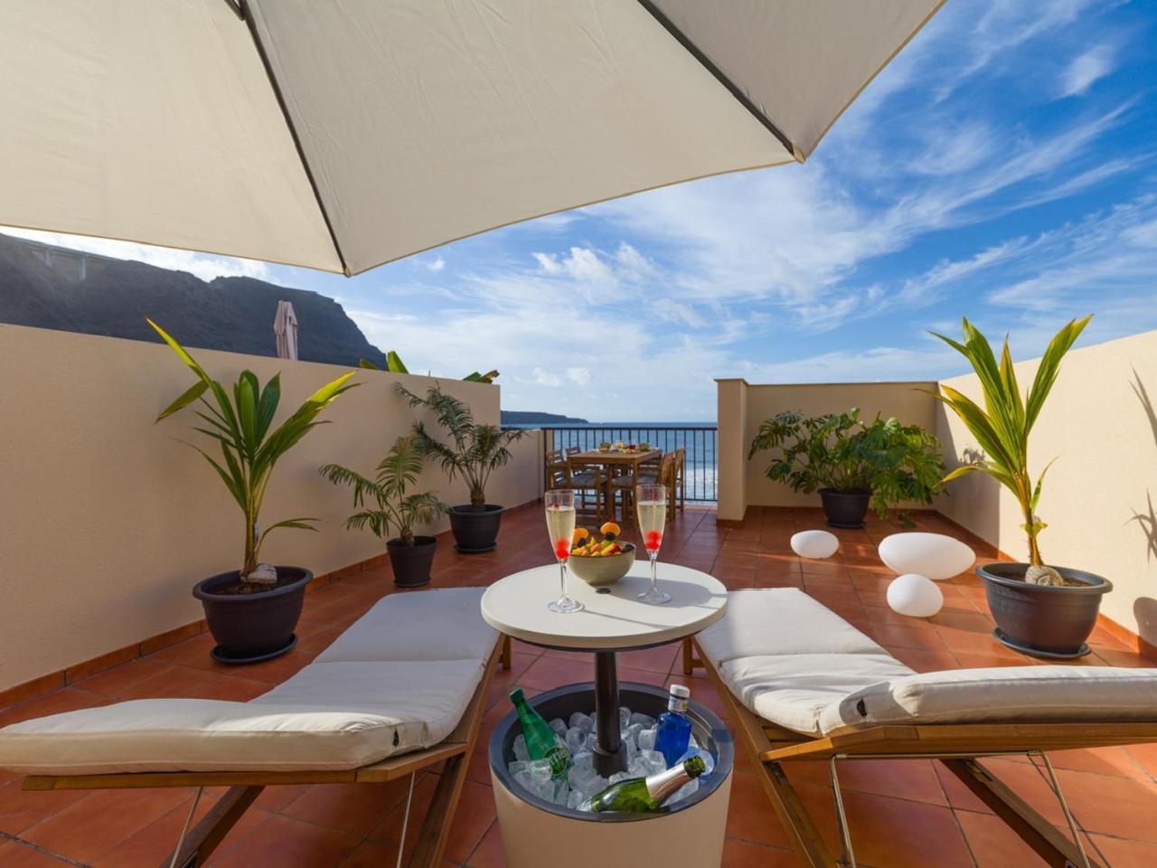 Giraud II - Secluded Beachfront Duplex Santa Maria de Guia de Gran Canaria 외부 사진