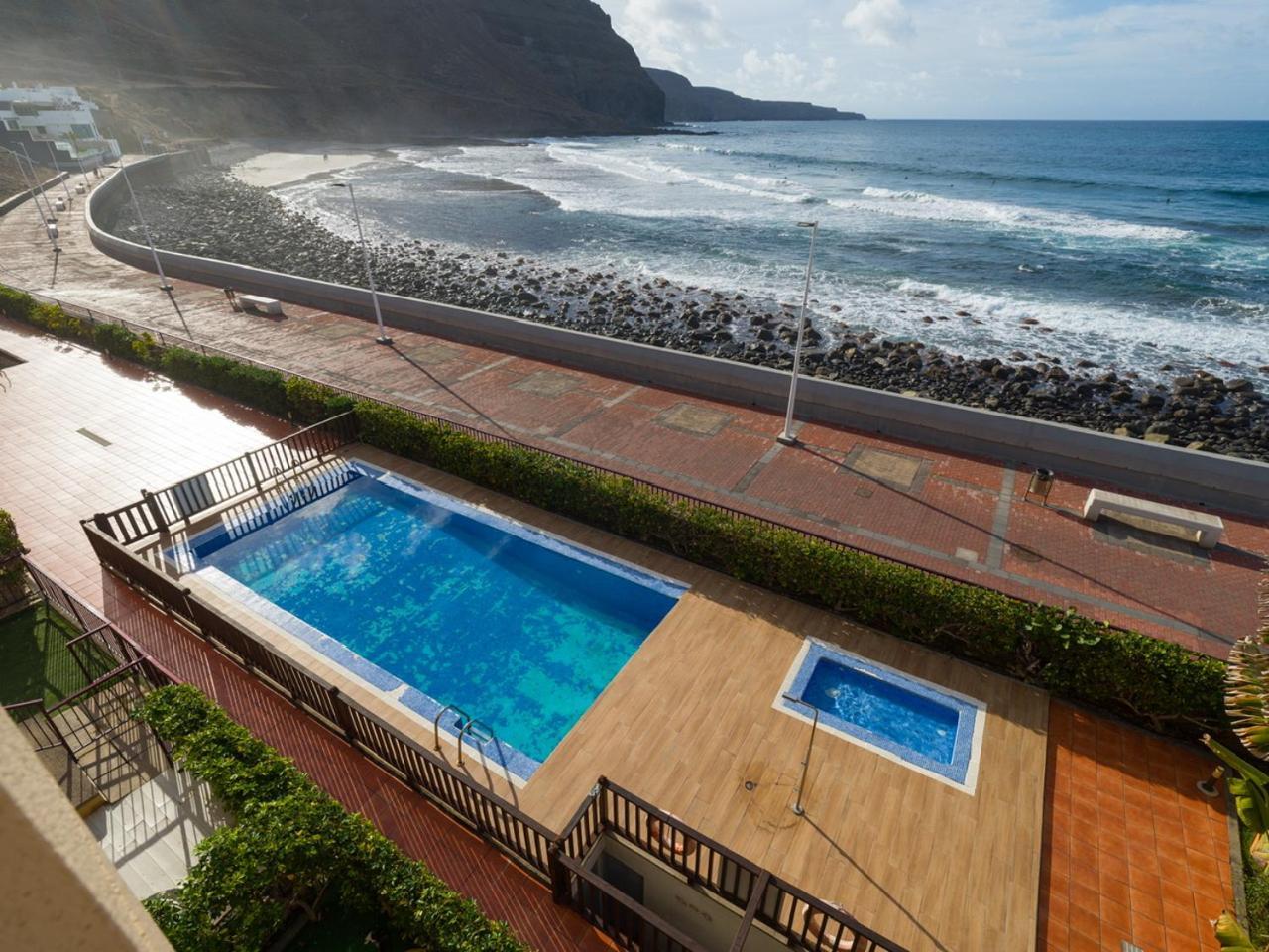 Giraud II - Secluded Beachfront Duplex Santa Maria de Guia de Gran Canaria 외부 사진