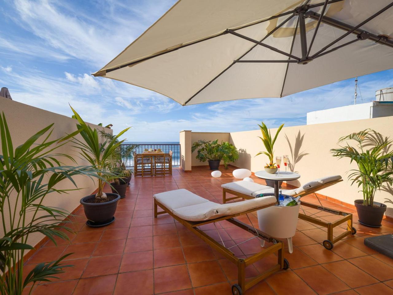 Giraud II - Secluded Beachfront Duplex Santa Maria de Guia de Gran Canaria 외부 사진